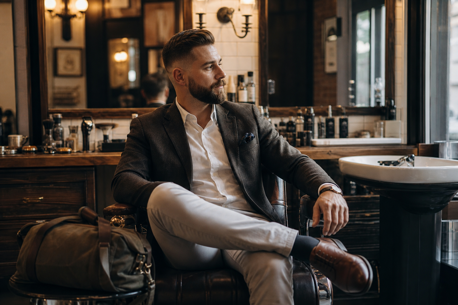 Barber Tarnobrzeg przed podróżą: kiedy zaplanować strzyżenie, brodę i szybkie odświeżenie