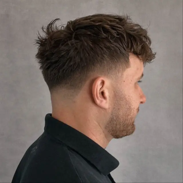 Curly fade w Gentlemen Barber Shop Tarnobrzeg w centrum Tarnobrzega