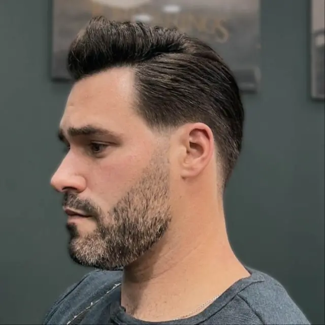 Side part + broda w Gentlemen Barber Shop Tarnobrzeg w centrum Tarnobrzega