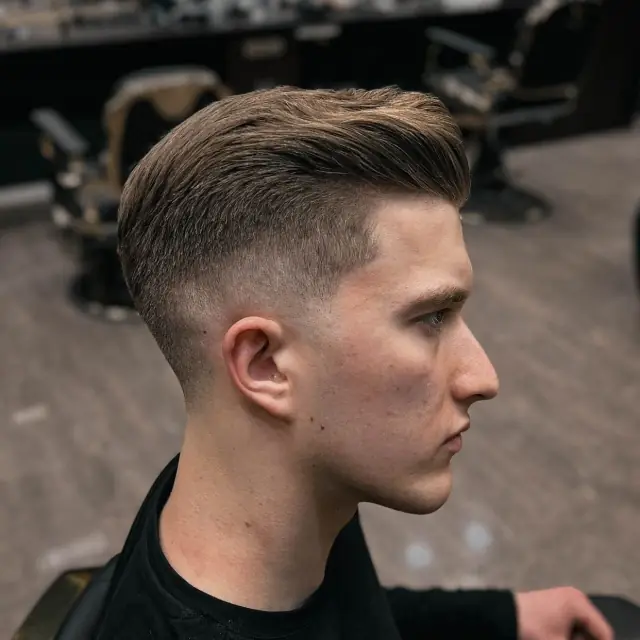 Skin fade profil w Gentlemen Barber Shop Tarnobrzeg w centrum Tarnobrzega