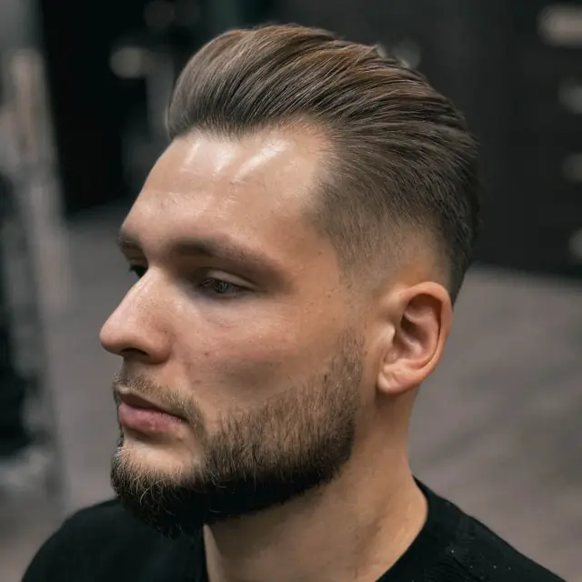 Slick back + broda w Gentlemen Barber Shop Tarnobrzeg w centrum Tarnobrzega